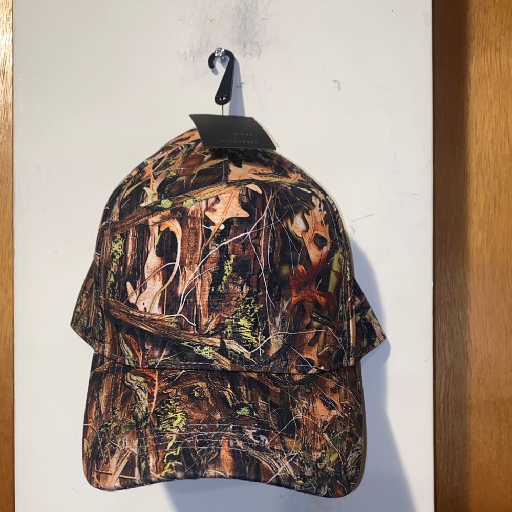 🤎🧡💚NWT David & Young Camo Baseball Cap